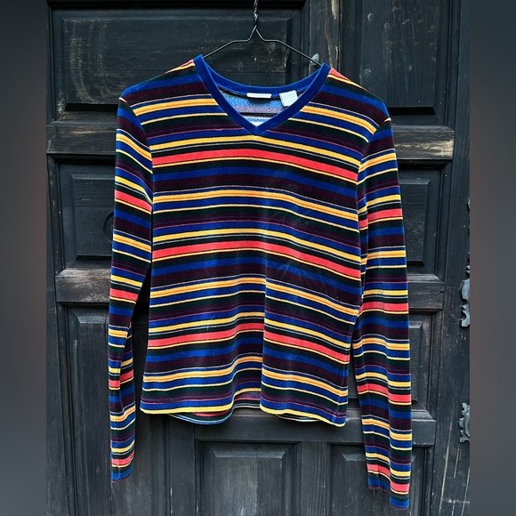 70s style Velvet Top - Picture 2 of 5